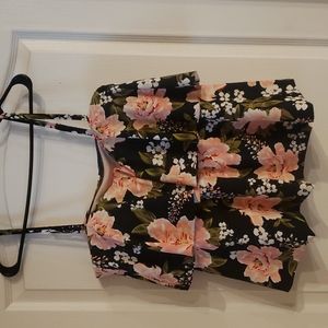 Women's Tiered Bandeau Tankini Top